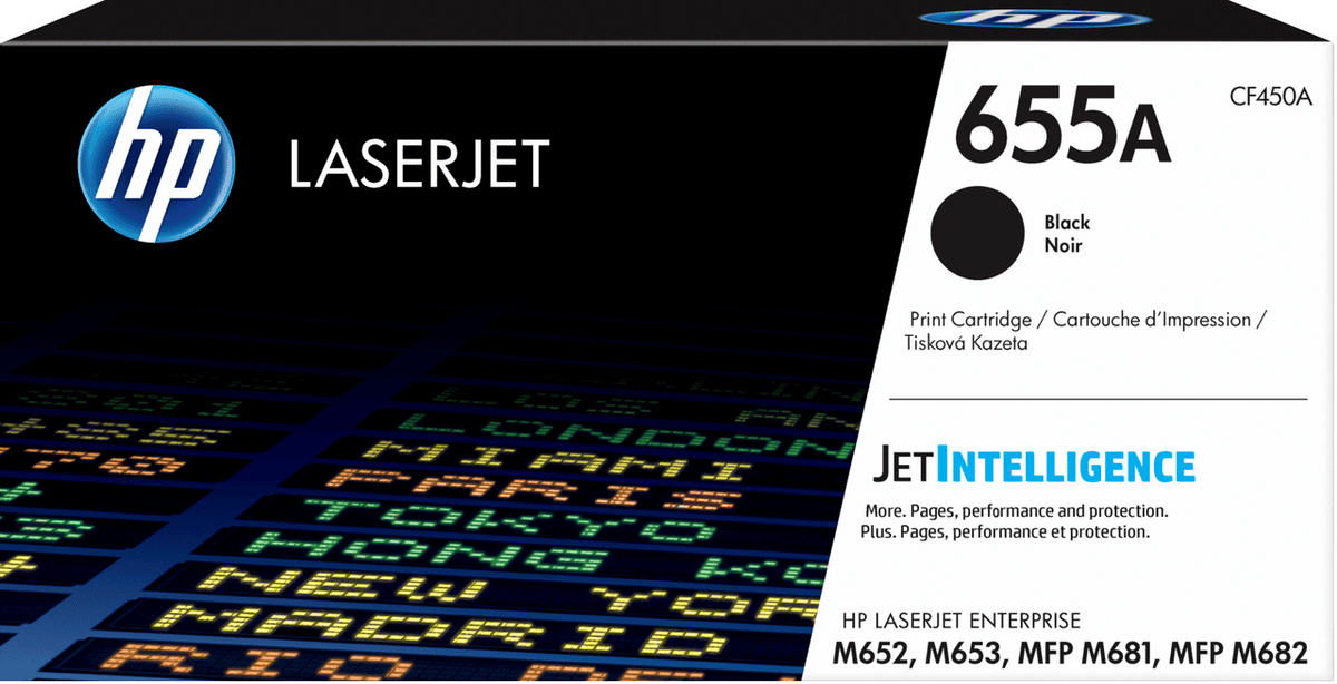 HP Toner 655A / CF450A Schwarz