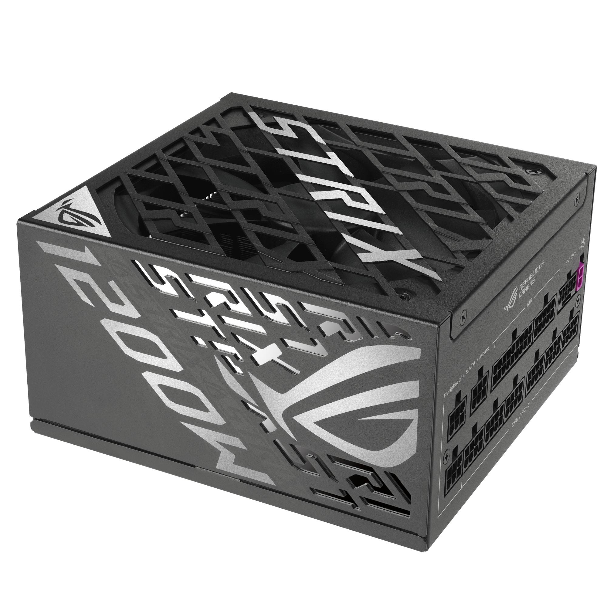ASUS Alimentation pour PC ROG Strix 1200W Platinum / 90YE00W0-B0NA00 Noir
