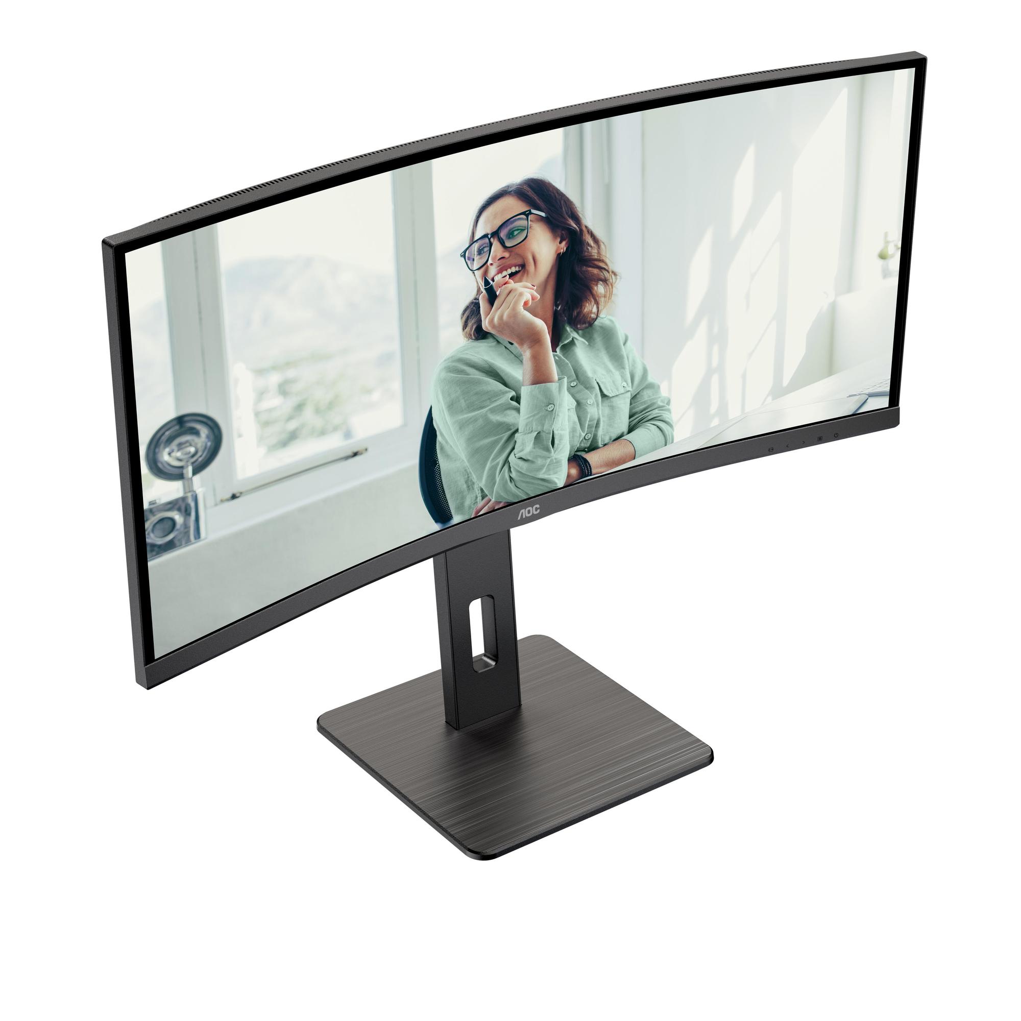 AOC Monitor CU34P3CV / CU34P3CV Negro 86,4 cm (34")