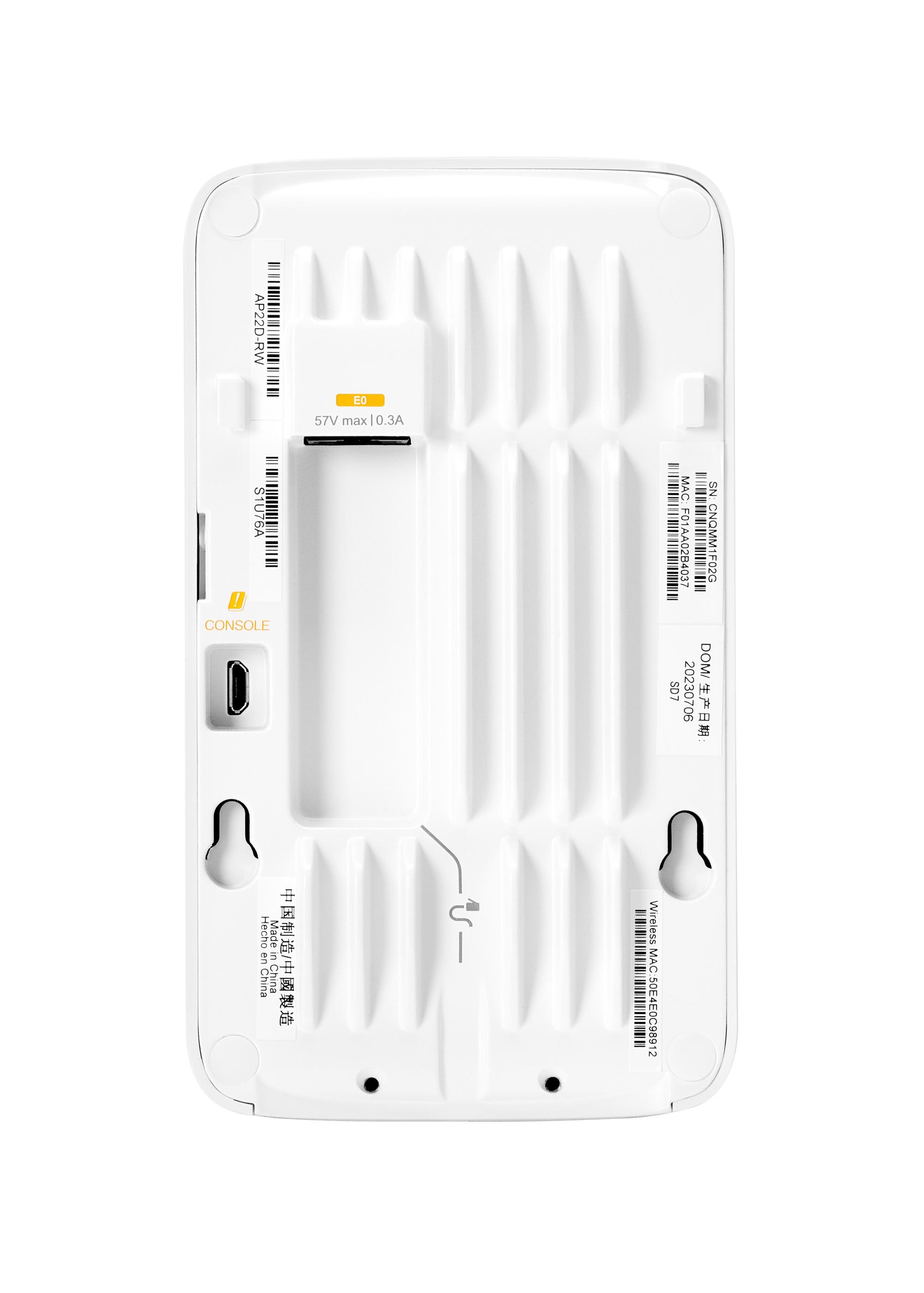 HP Access Point Aruba Instant On AP22D / S1U76A Weiß