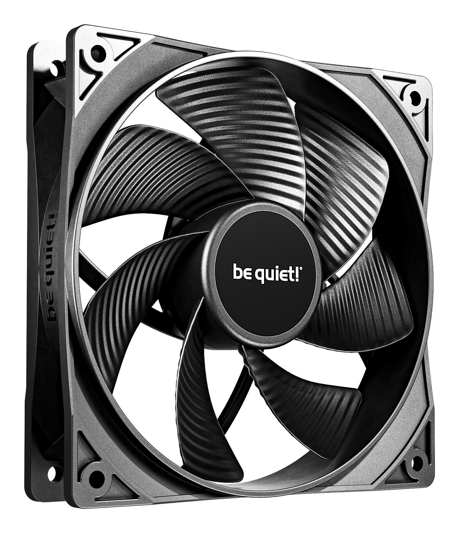 be quiet! Fan Pure Wings 3 PWM Reverse 120mm / BL137 Black 3-Pack