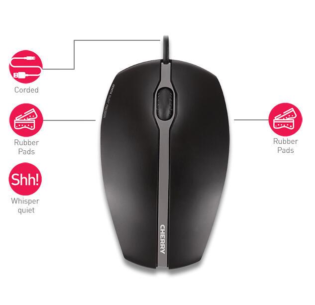 CHERRY Mouse JM3102B / JM-0310-2 Nero