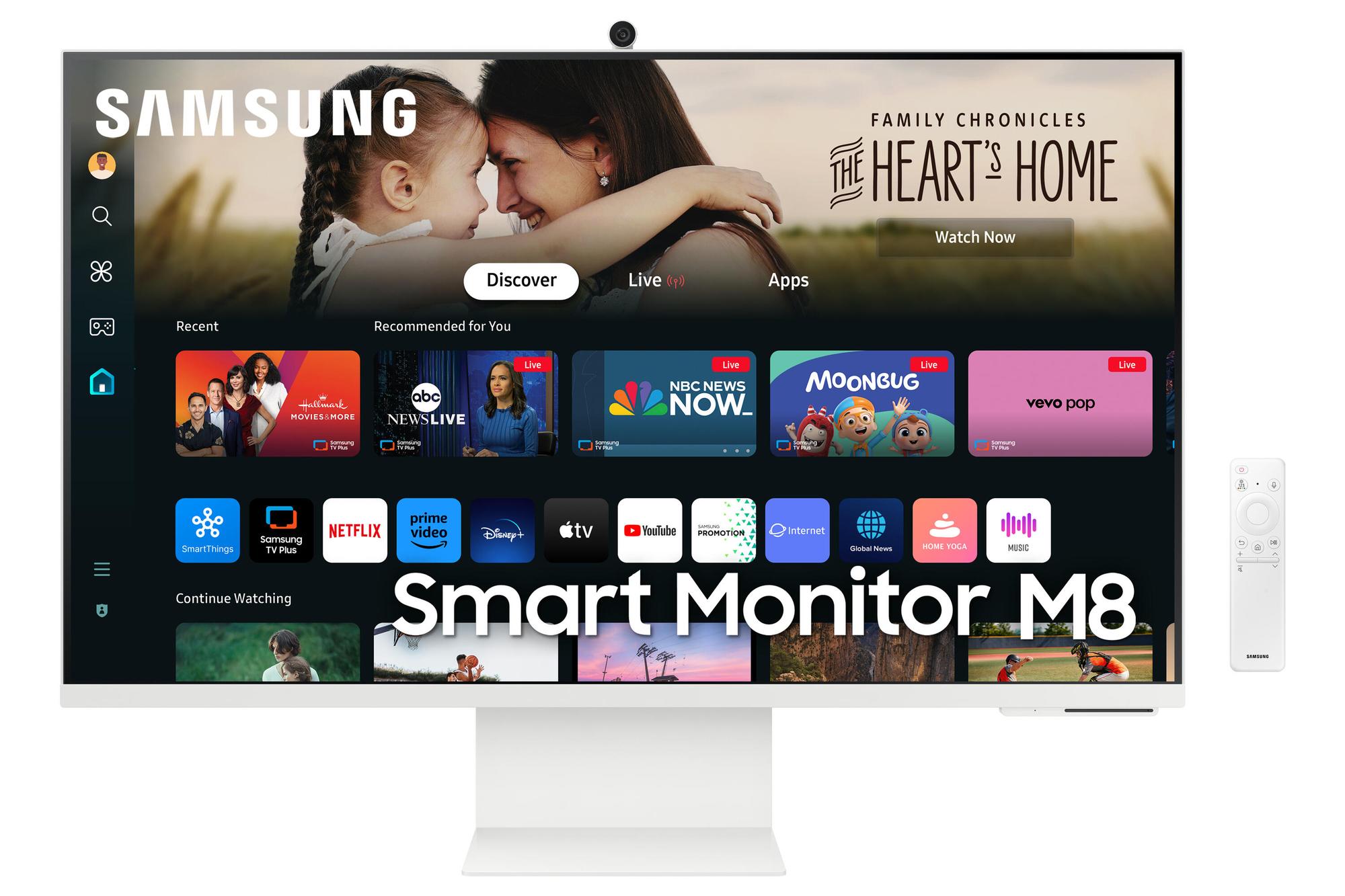 Samsung Monitor ViewFinity LS32DM801UU / LS32DM801UUXEN Blanco