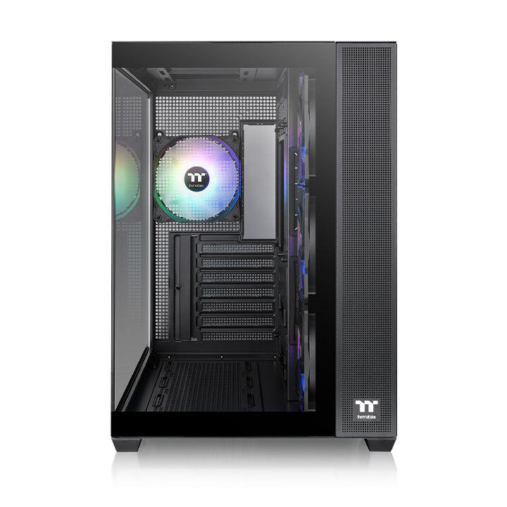 Thermaltake Carcasa de PC View 380 TG ARGB / CA-1Z2-00M1WN-00 Negro
