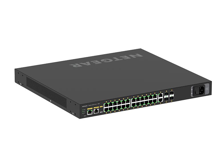 Netgear Interruptor AV Line M4250-26G4XF-PoE+ / GSM4230PX-100EUS Negro