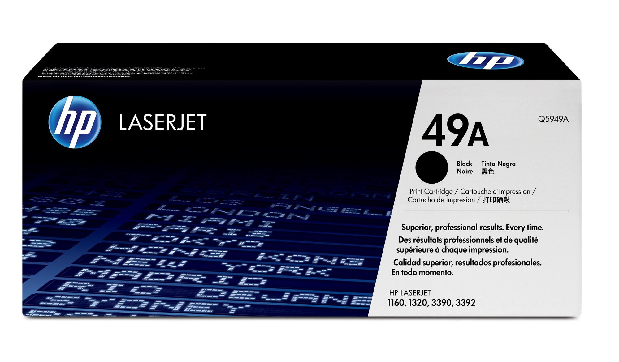 HP Toner 49A / Q5949A Noir