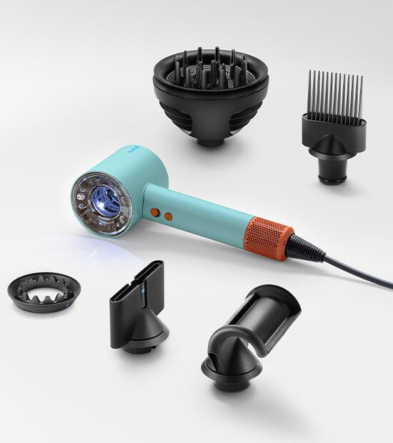 Dyson Asciugacapelli HD16 Supersonic Nural / 515276-01 Blu, arancione