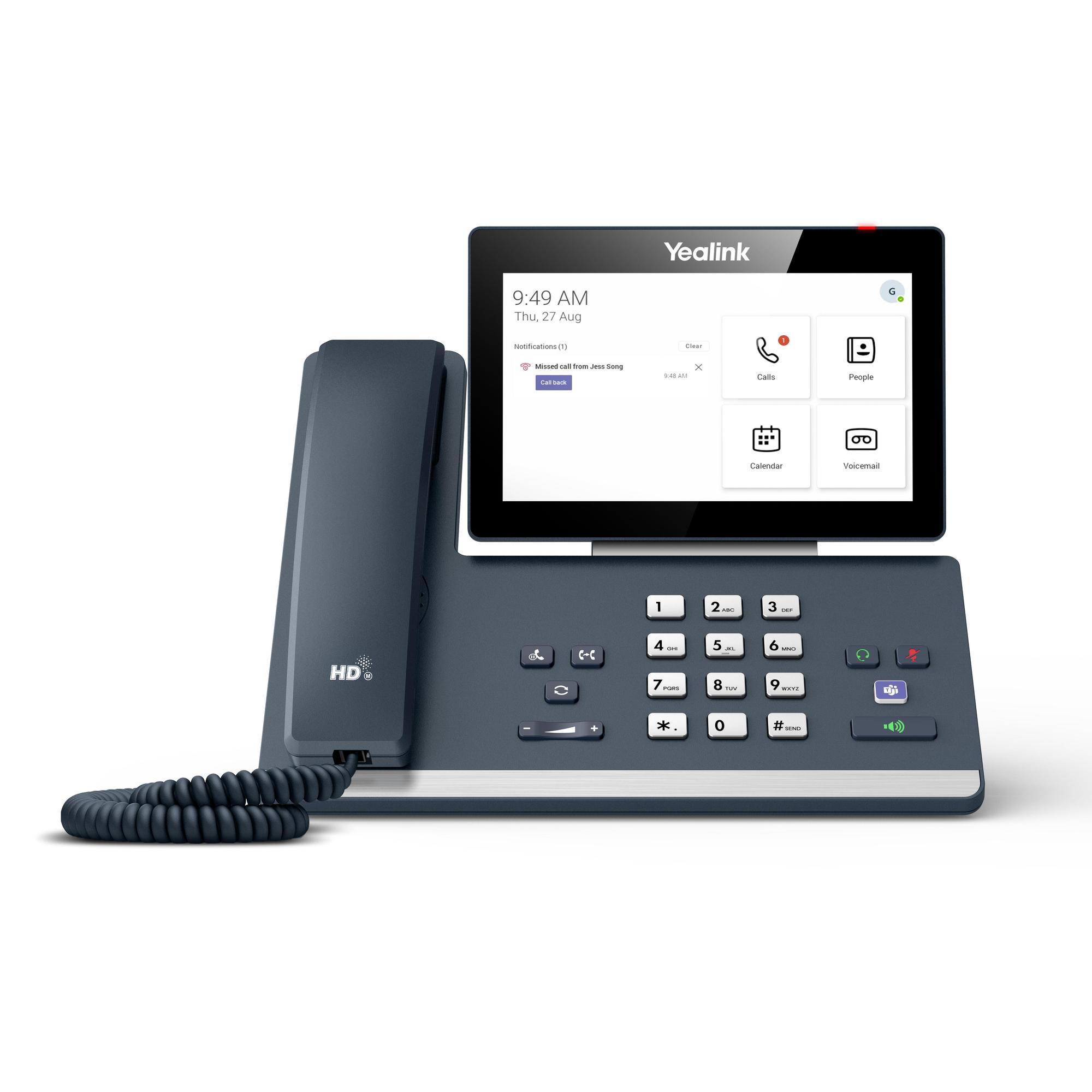 Yealink Telefon MP58 / MP58-TEAMS Grau 17,8 cm (7")