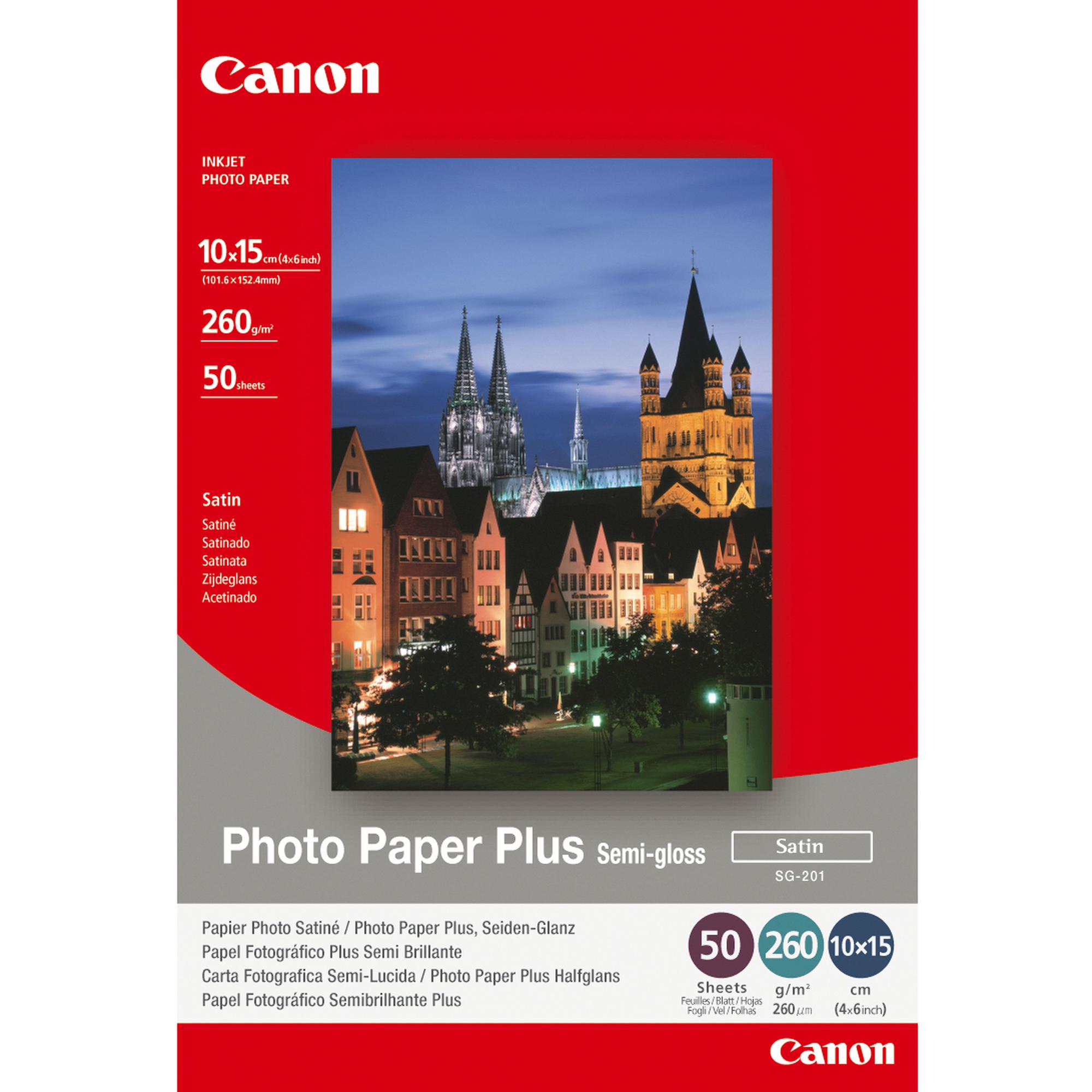 Canon Papier SG-201 / 1686B015 Weiß S
