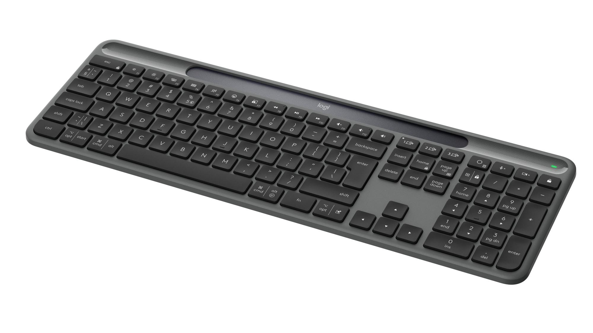 Logitech Tastiera Signature Slim Solar+ K980 US / 920-013764 Grafite