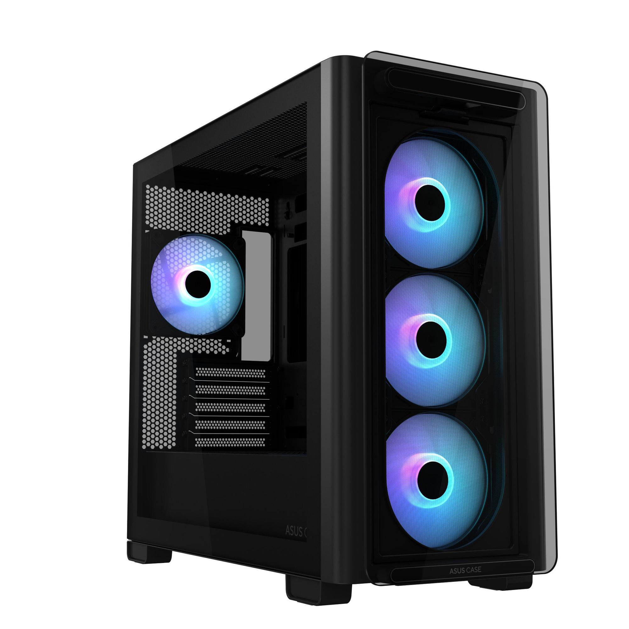 ASUS PC case A23 Plus / 90DC00K0-B19010 Black