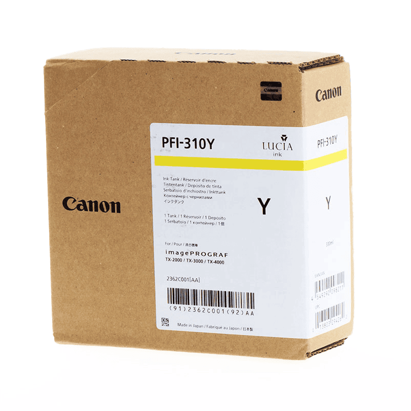 Canon Encre PFI-310Y / 2362C001 Jaune