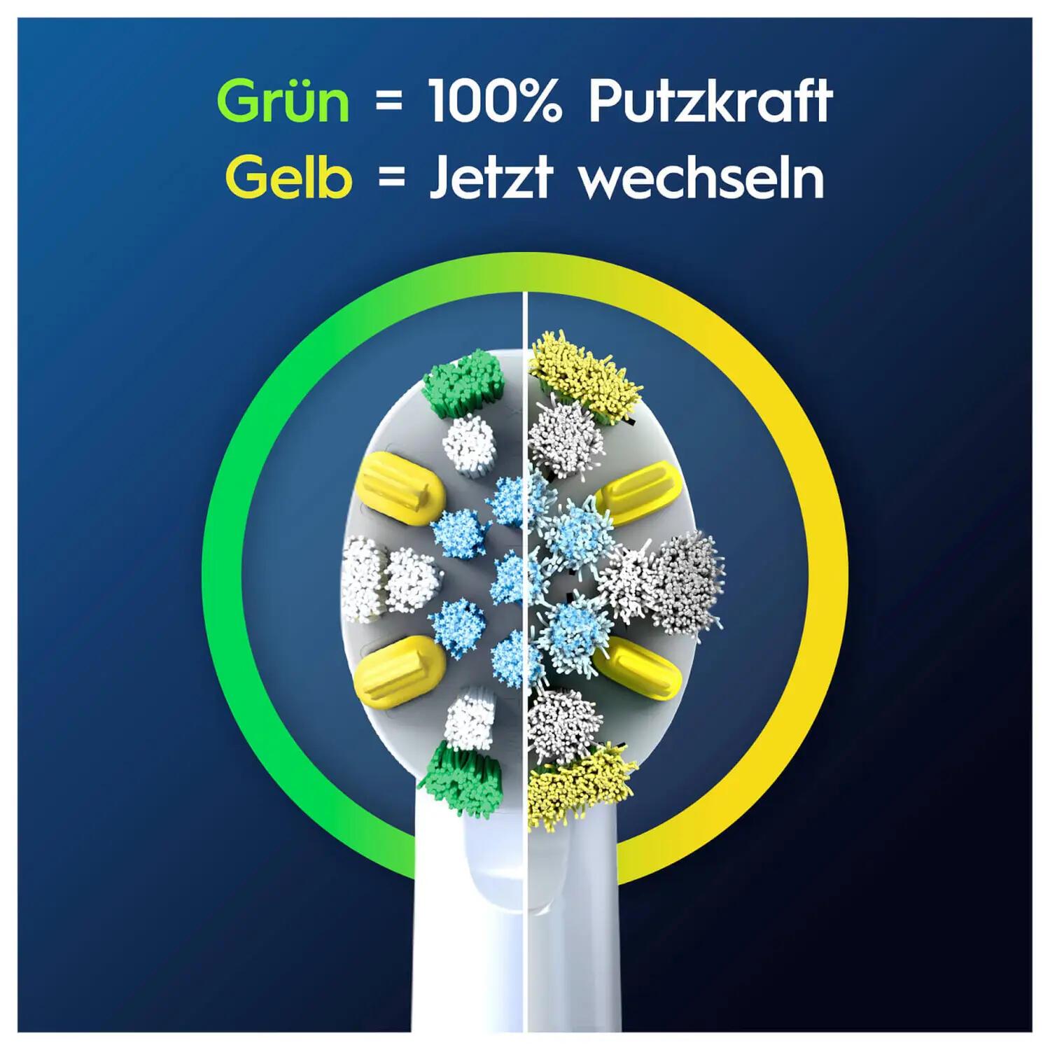 Oral-B Spazzolino da denti collegabile Pro Tiefenreinigung / 860885 Bianco 4-Pack