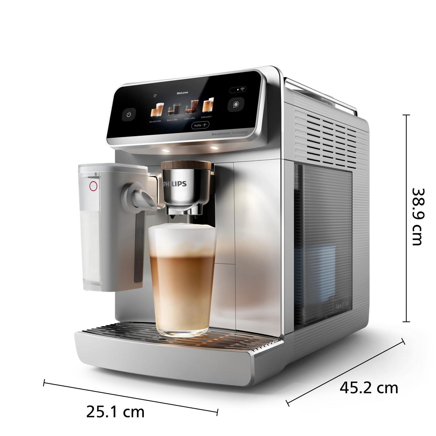 Philips Macchina da caffè completamente automatica Café Aromis Series 8000 / EP8757/20 Argento