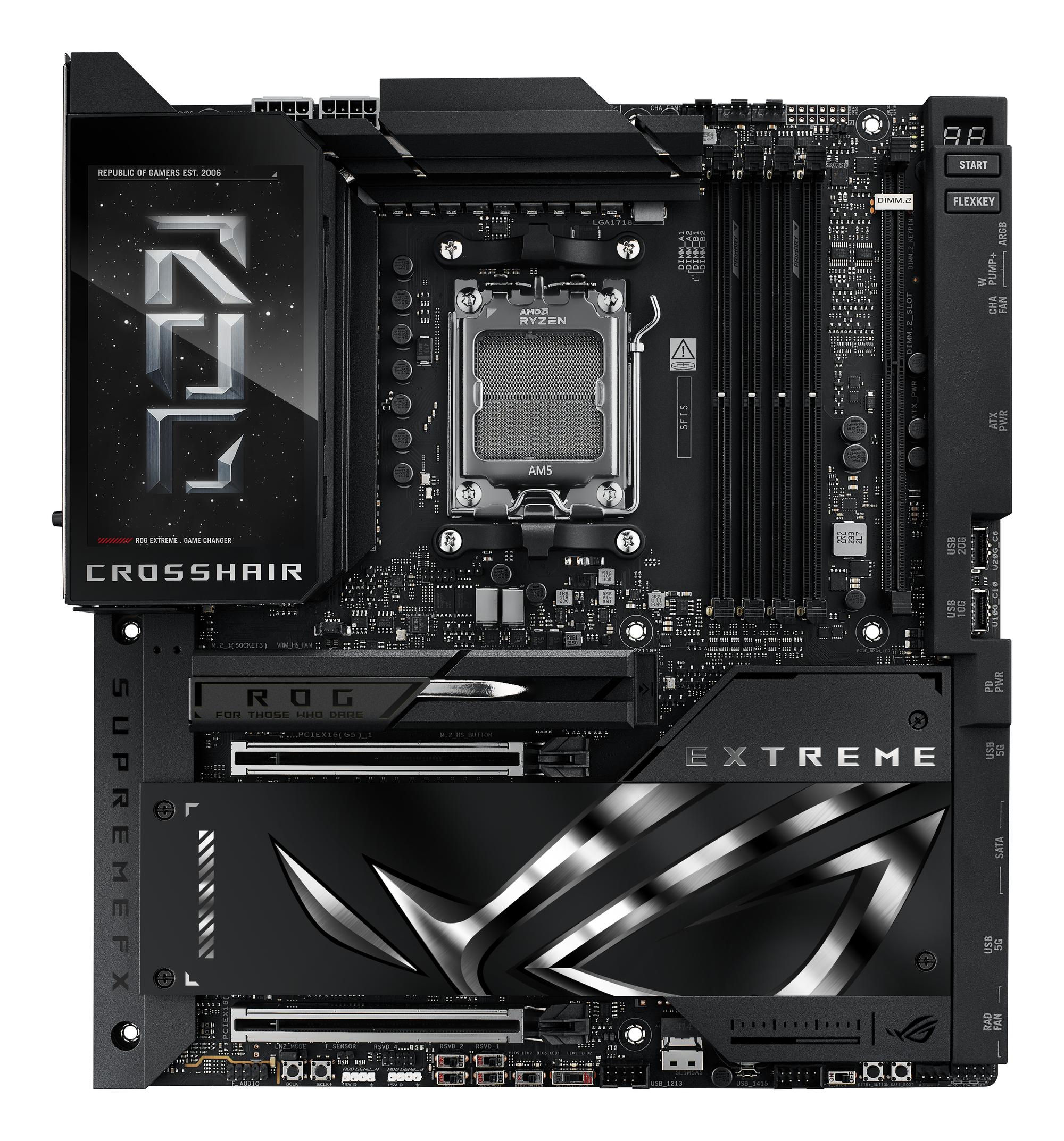 ASUS Placa base ROG CROSSHAIR X870E EXTREME / 90MB1LB0-M0EAY0 Negro