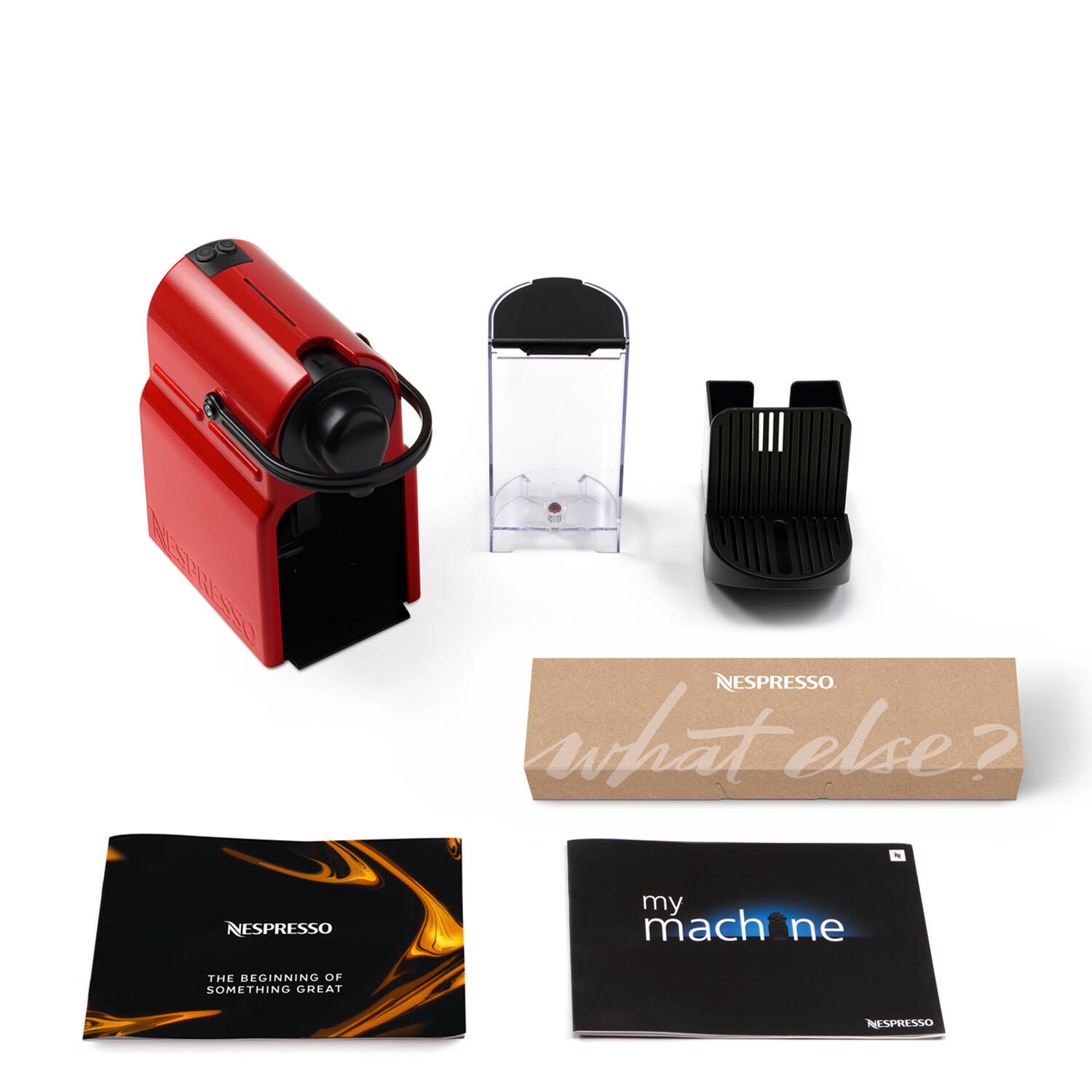 Krups Capsule machine Nespresso Inissia / XN1005K Red