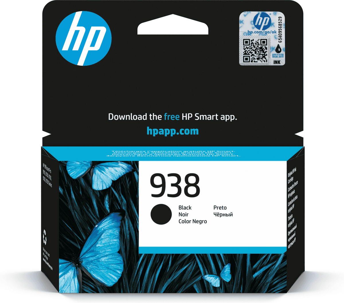 HP Tinte 938 / 4S6X8PE Schwarz