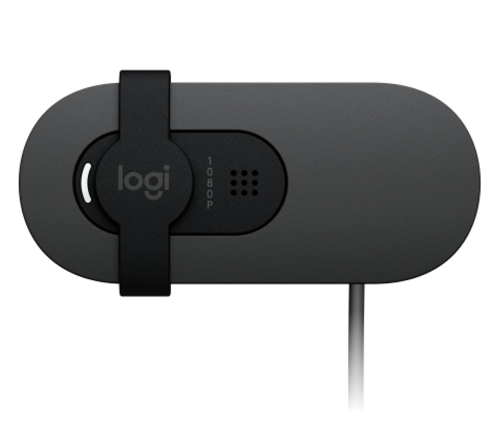 Logitech Cámara web Brio 100 / 960-001585 Grafito