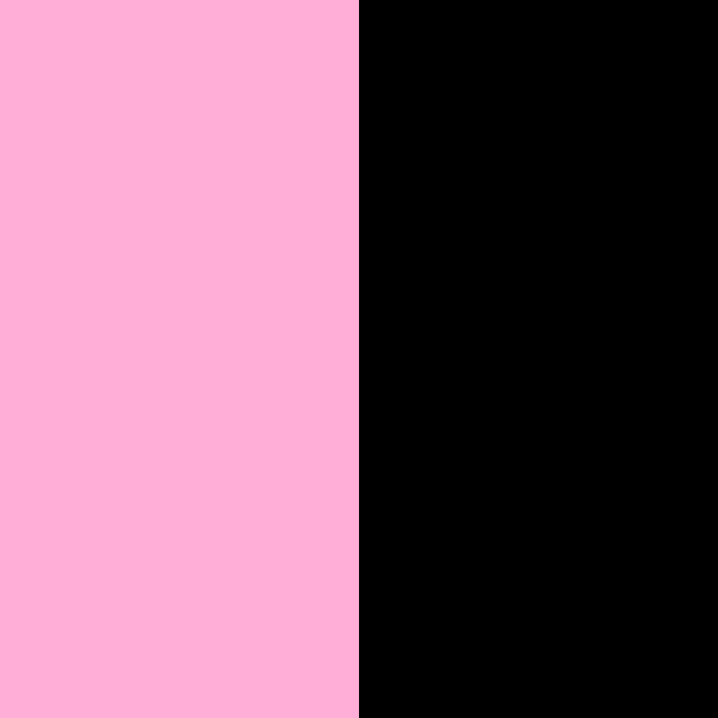 Rose, noir