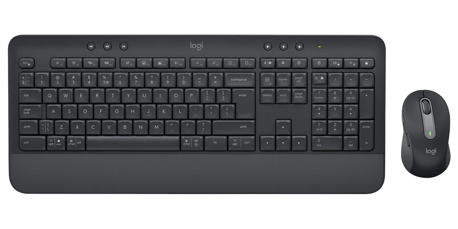 Logitech Teclado MK650 Business / 920-011004 Grafito