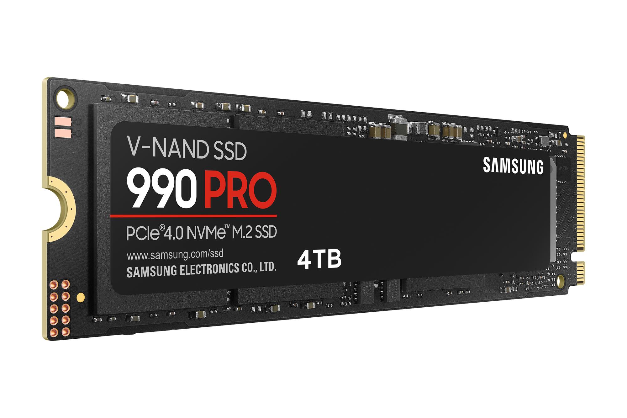Samsung M.2 SSD Samsung 990 Pro / MZ-V9P4T0BW Schwarz