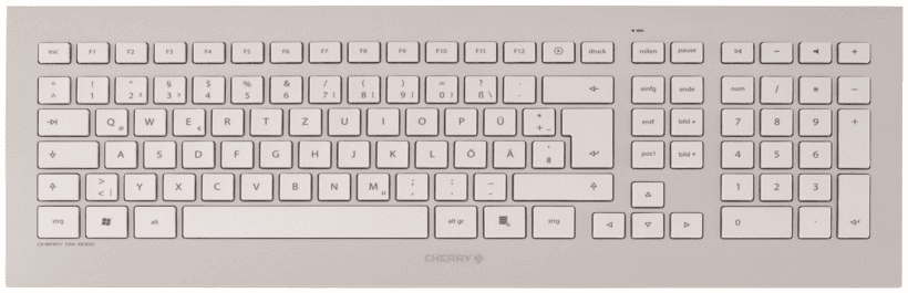 Cherry Tastatur DW8000S / JD-0310DE Silber