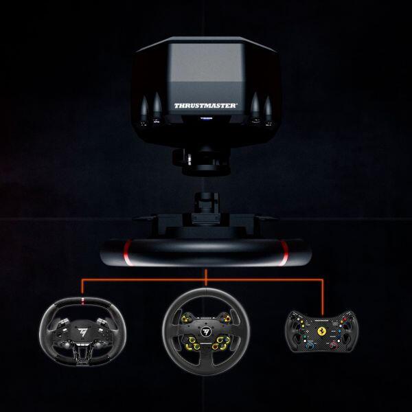 Thrustmaster Controller T598 Lenkrad und Pedale / 4160853 Black, red