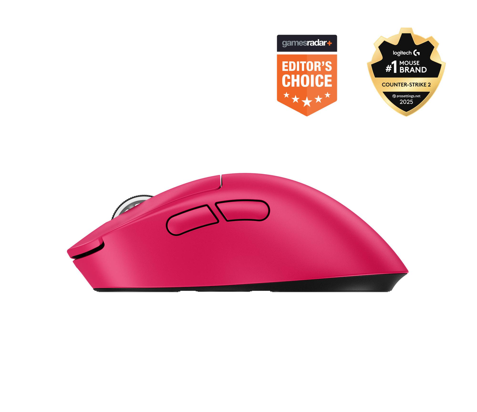 Logitech Ratón G Pro X Superlight 2 Dex / 910-007373 Magenta