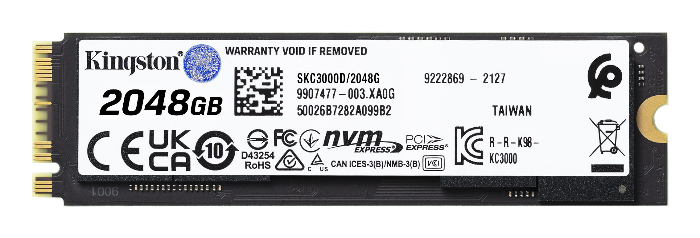Kingston KC3000 2048GB / SKC3000D/2048G