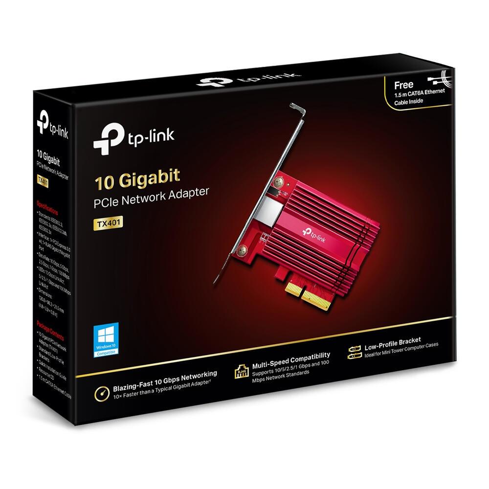 TP-Link Tarjetas de red TX401 / TX401 Rojo