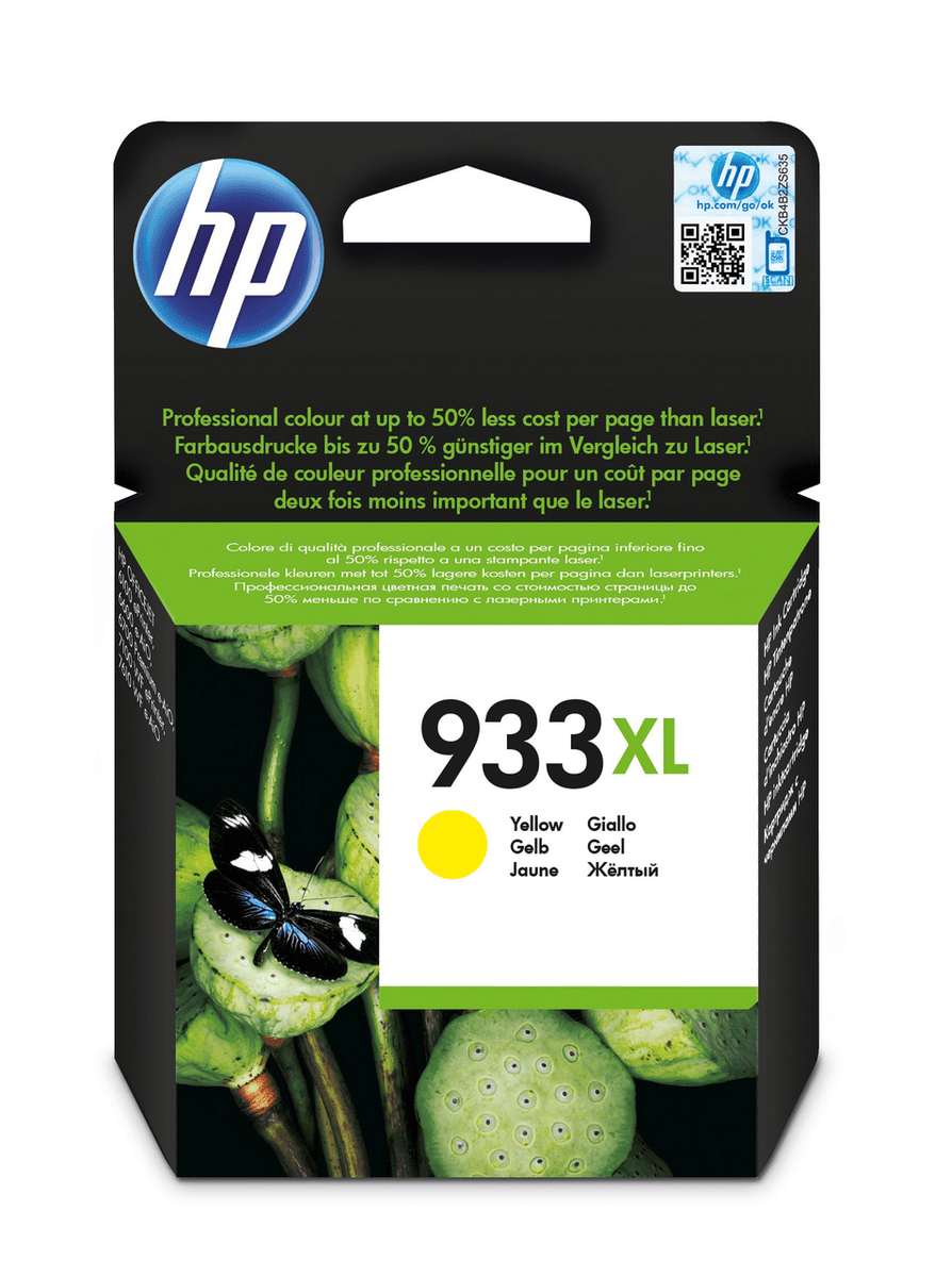 HP Ink 933XL / CN056AE Yellow XL Multipack