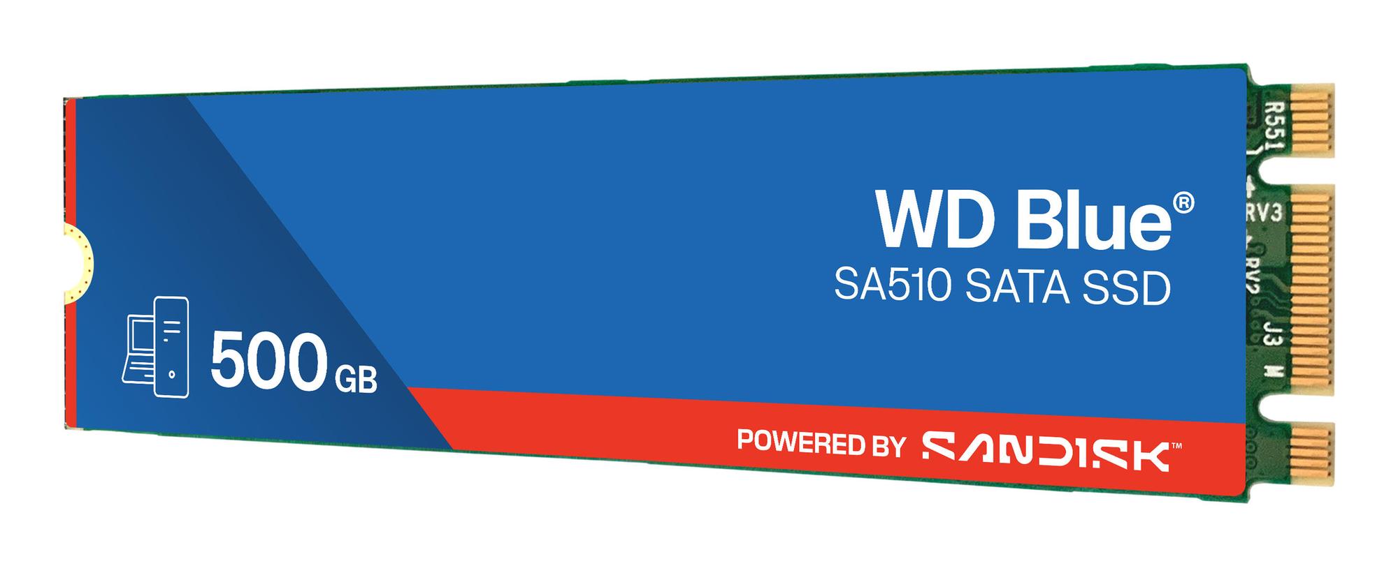 Western Digital M.2 SSD Blue SA510 500GB / WDS500G3B0B-00AXS0