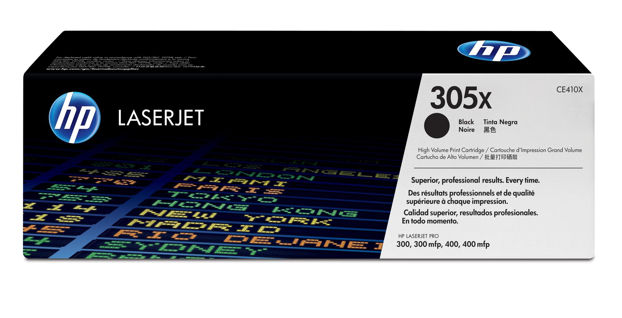 HP Toner 305X / CE410X Nero XL