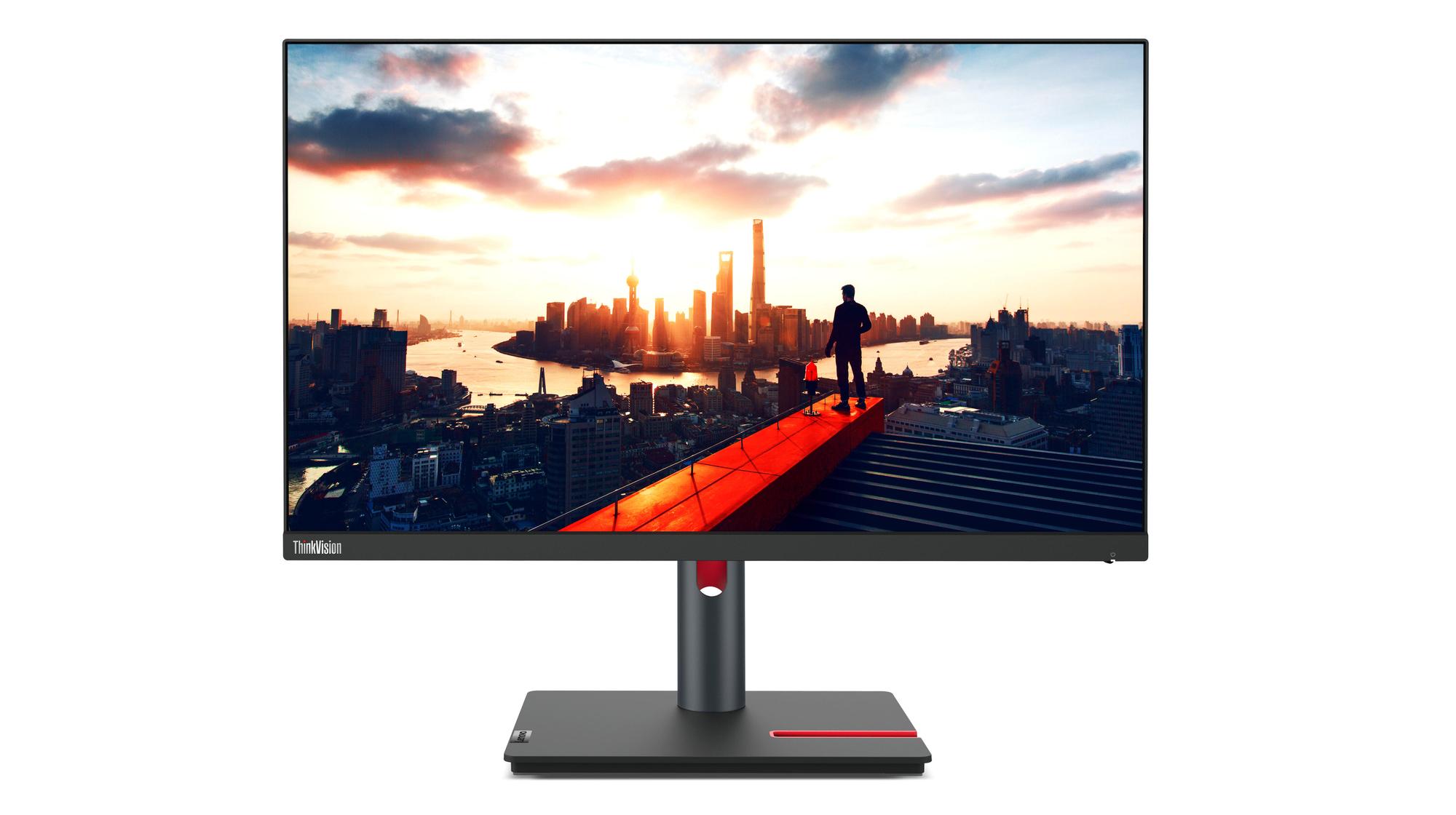 Lenovo Monitor P24h-30 / 63B3GAT6EU Negro 60,5 cm (23,8")