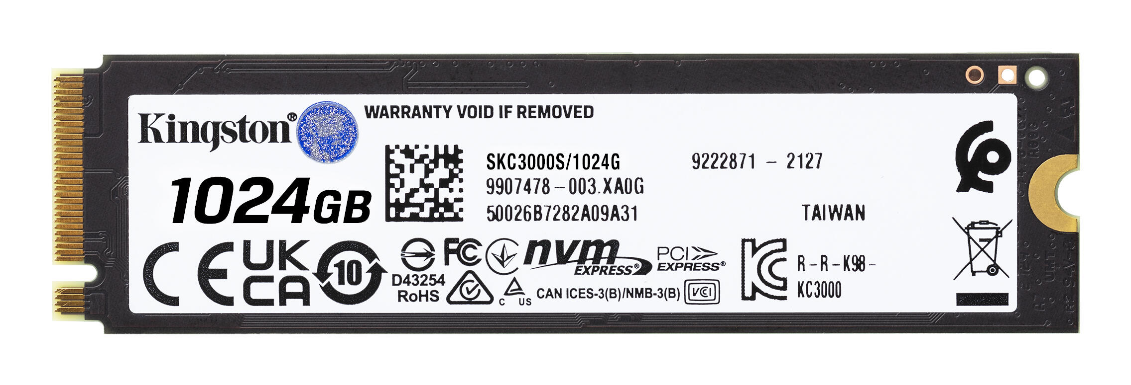 Kingston KC3000 1024GB / SKC3000S/1024G