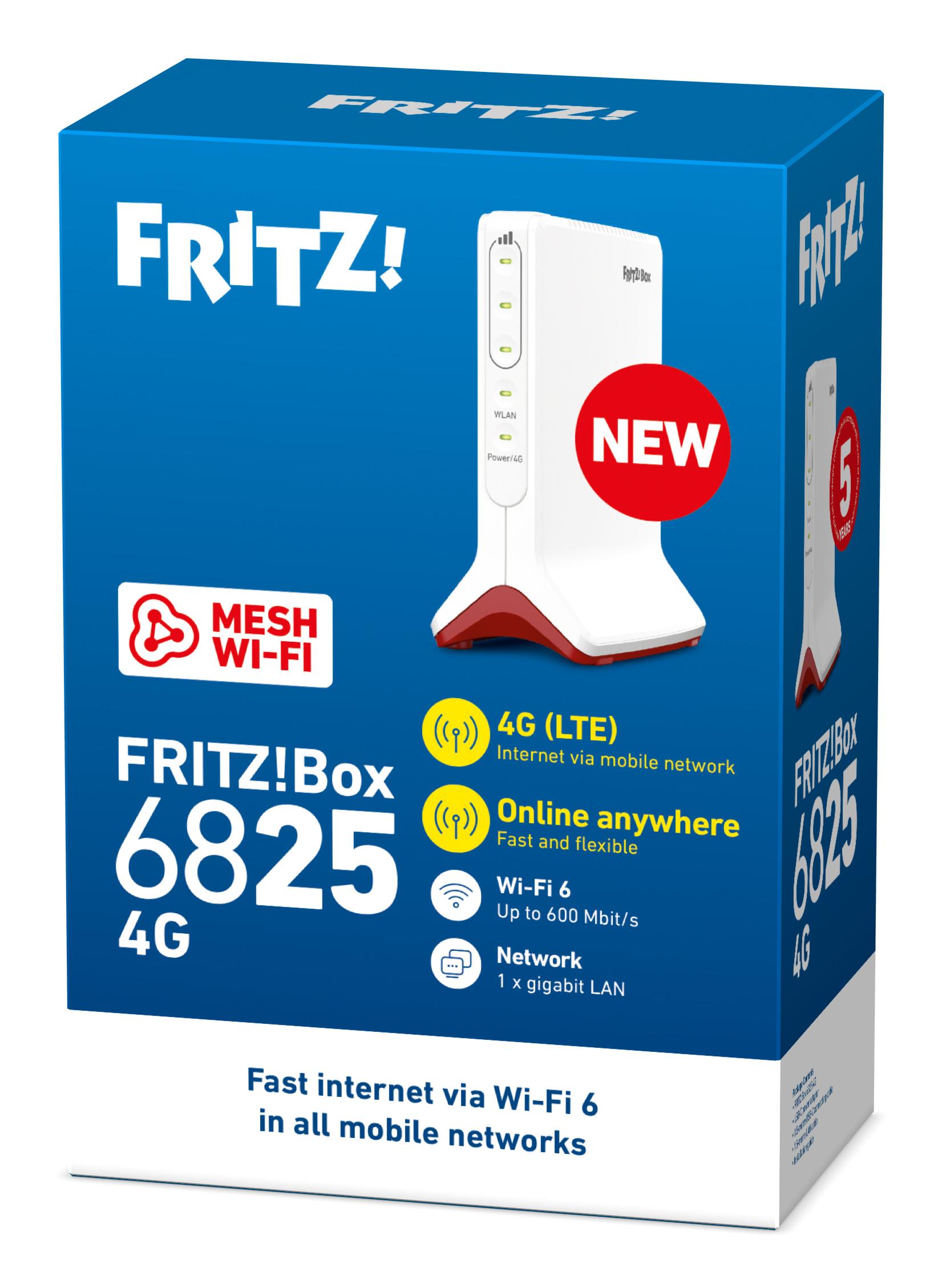 Fritz! Router 6825 4G / 20003158 Bianco