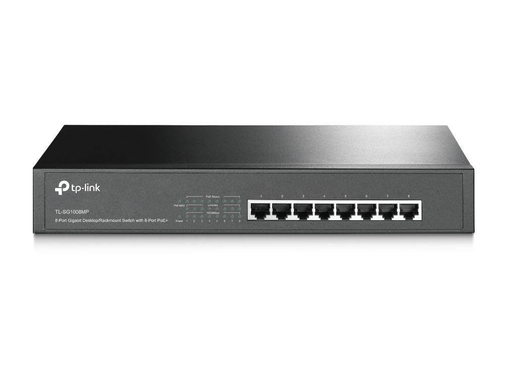 TP-Link Interruptor TL-SG1008MP / TL-SG1008MP Negro