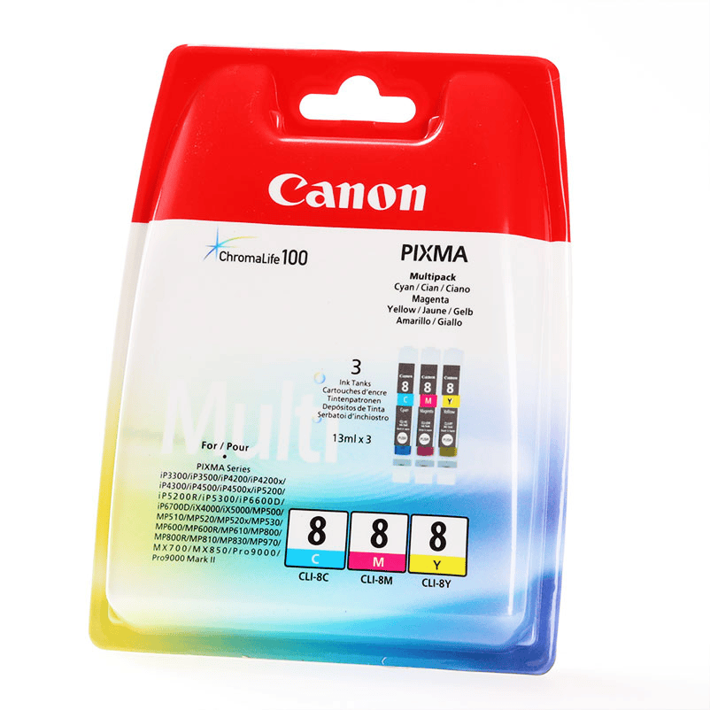 Canon Tinte CLI-8 / 0621B029 C,M,Y