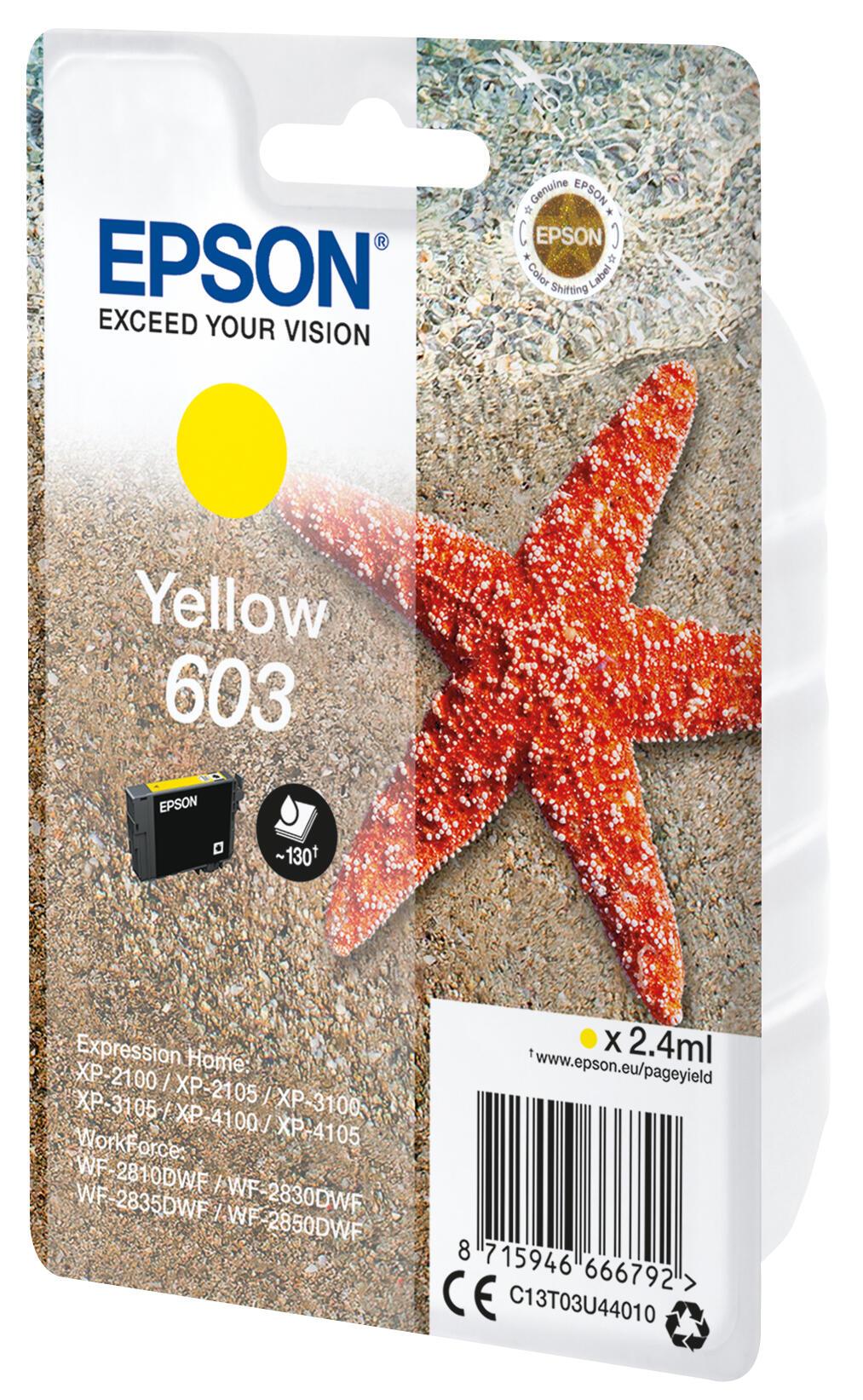 Epson Tinta 603 / C13T03U44010 Amarillo Standard