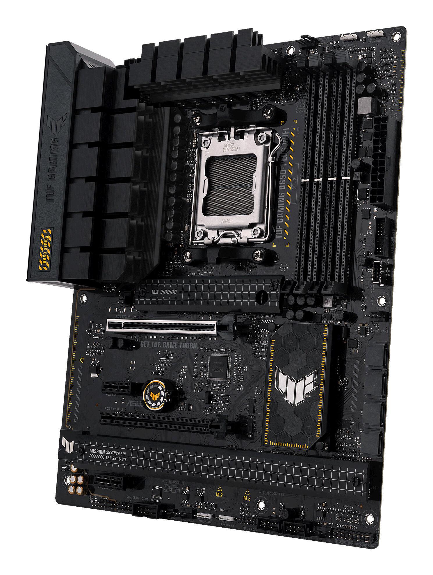 ASUS Mainboard TUF GAMING B650-PLUS WIFI / 90MB1BZ0-M0EAY0 Black