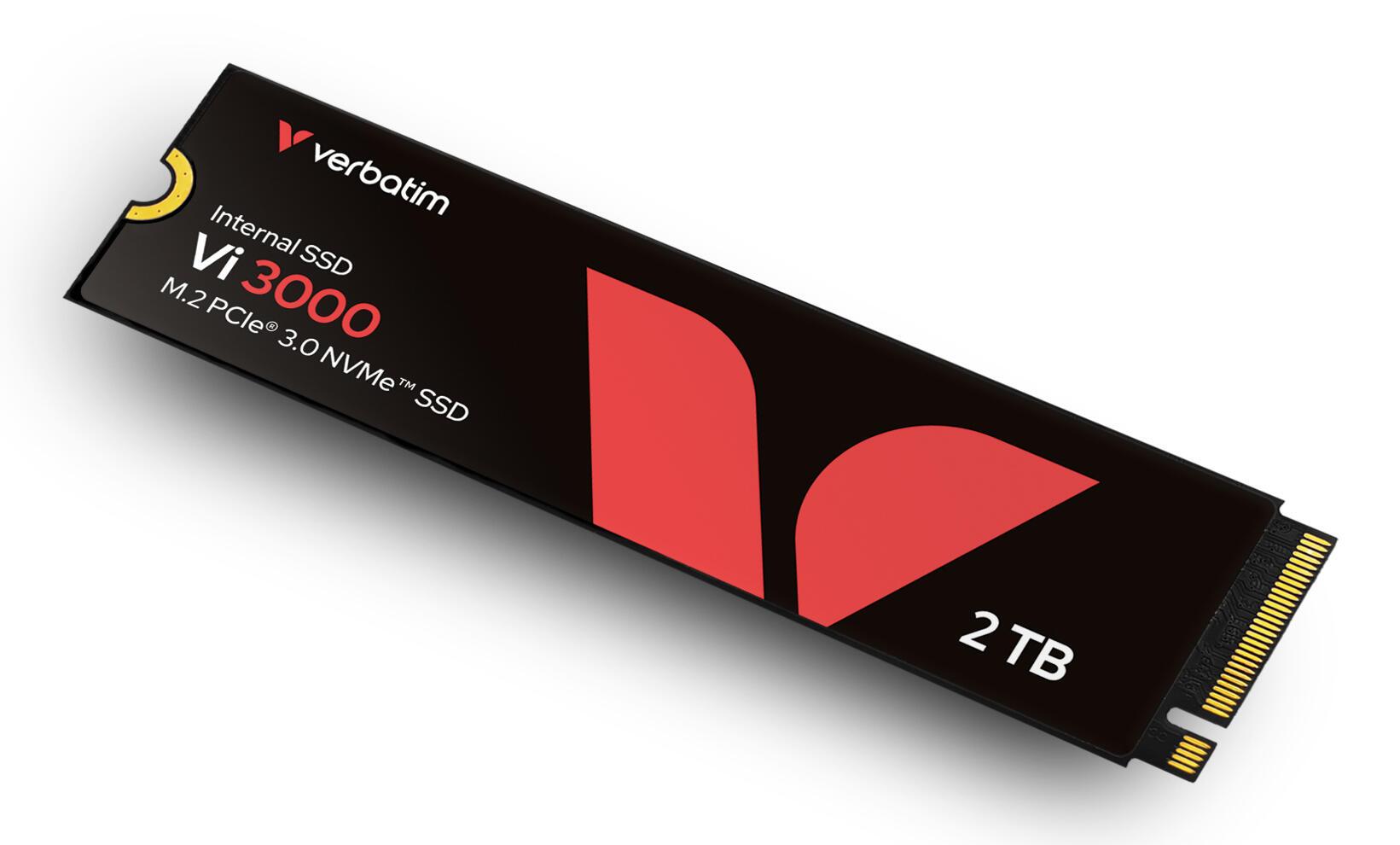 Verbatim M.2 SSD Vi3000 2TB / 49376 Schwarz