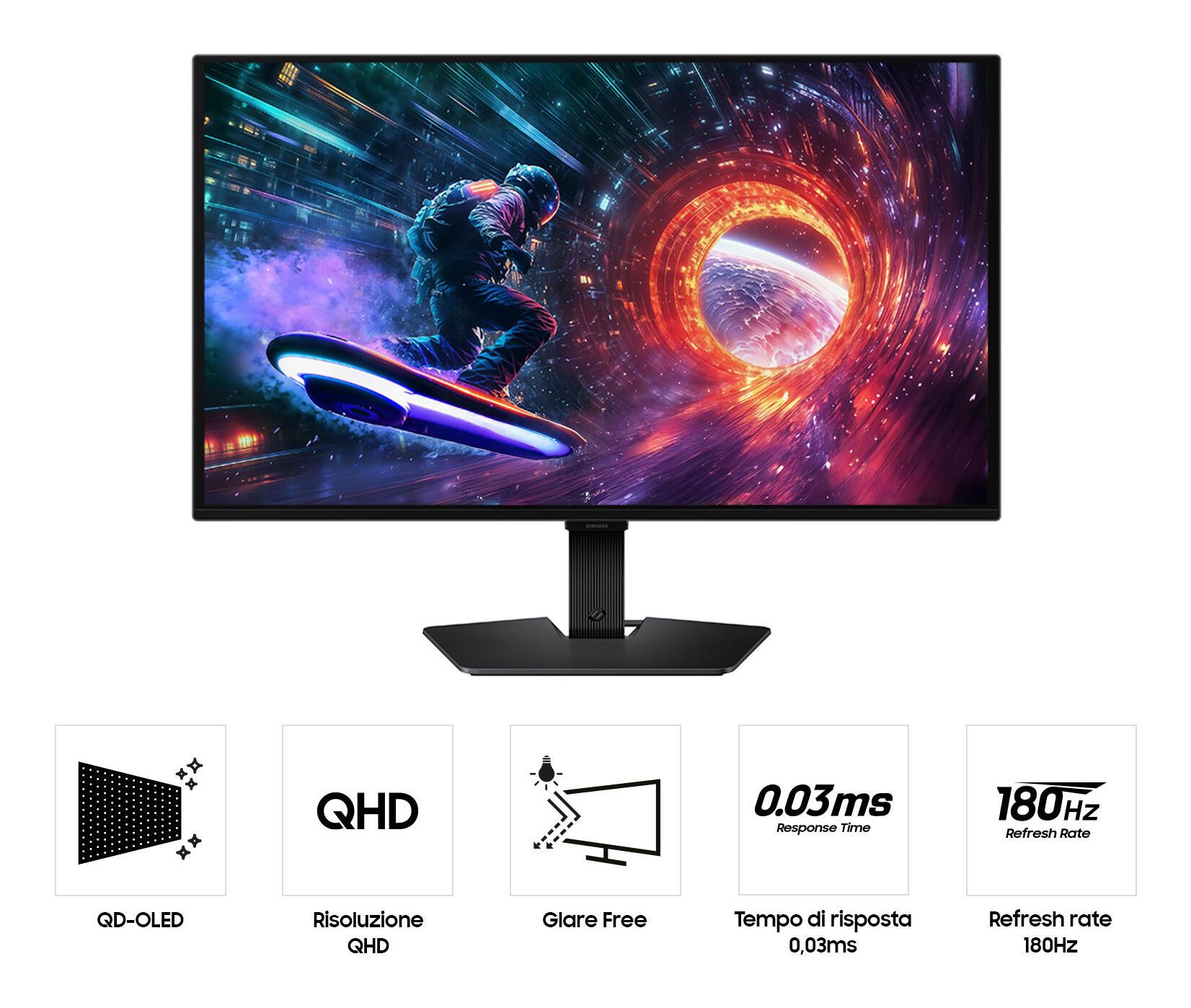 Samsung Monitor Odyssey S27FG502SU / LS27FG502SUXEN Nero 68,6 cm (27")