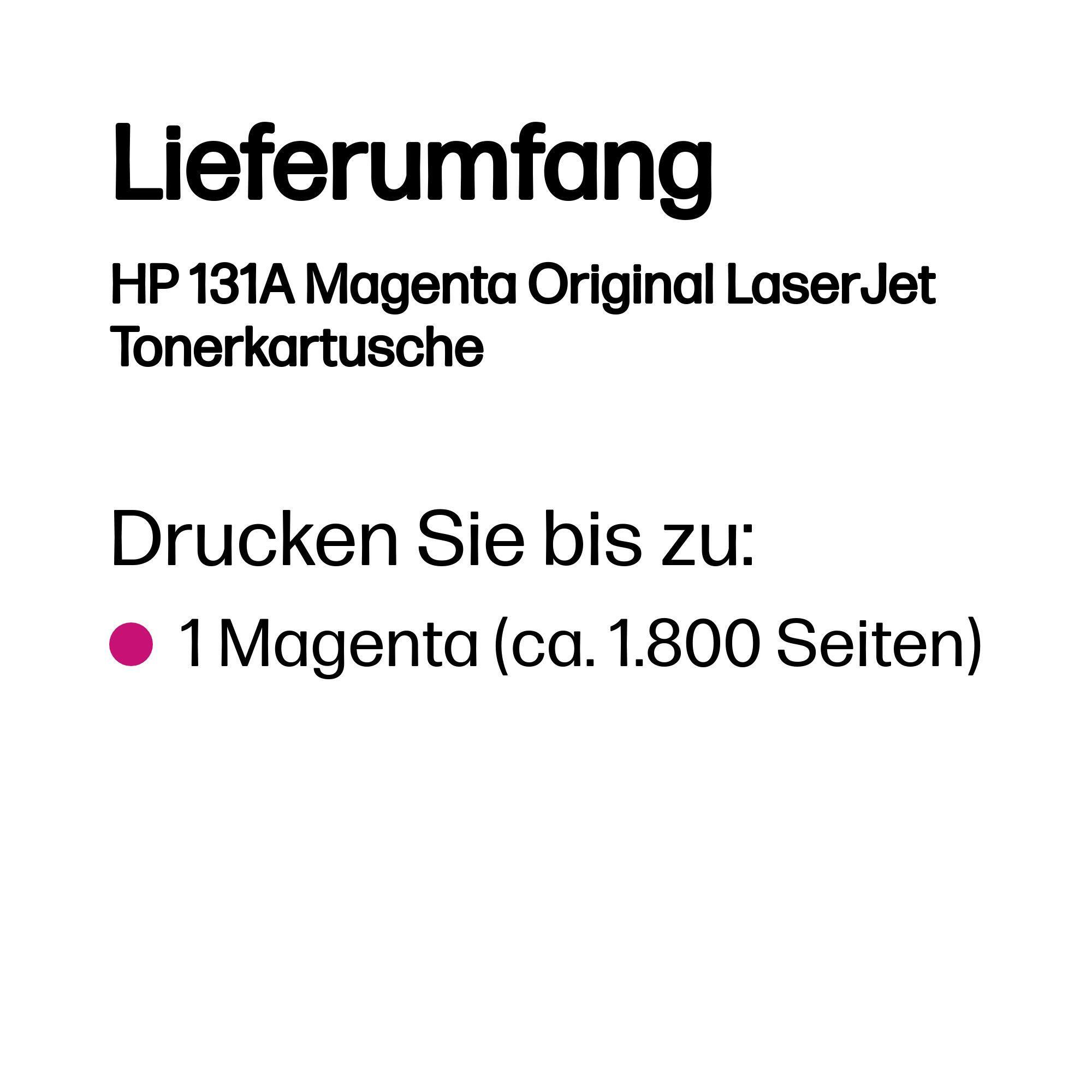 HP Toner 131A / CF213A Magenta Standard