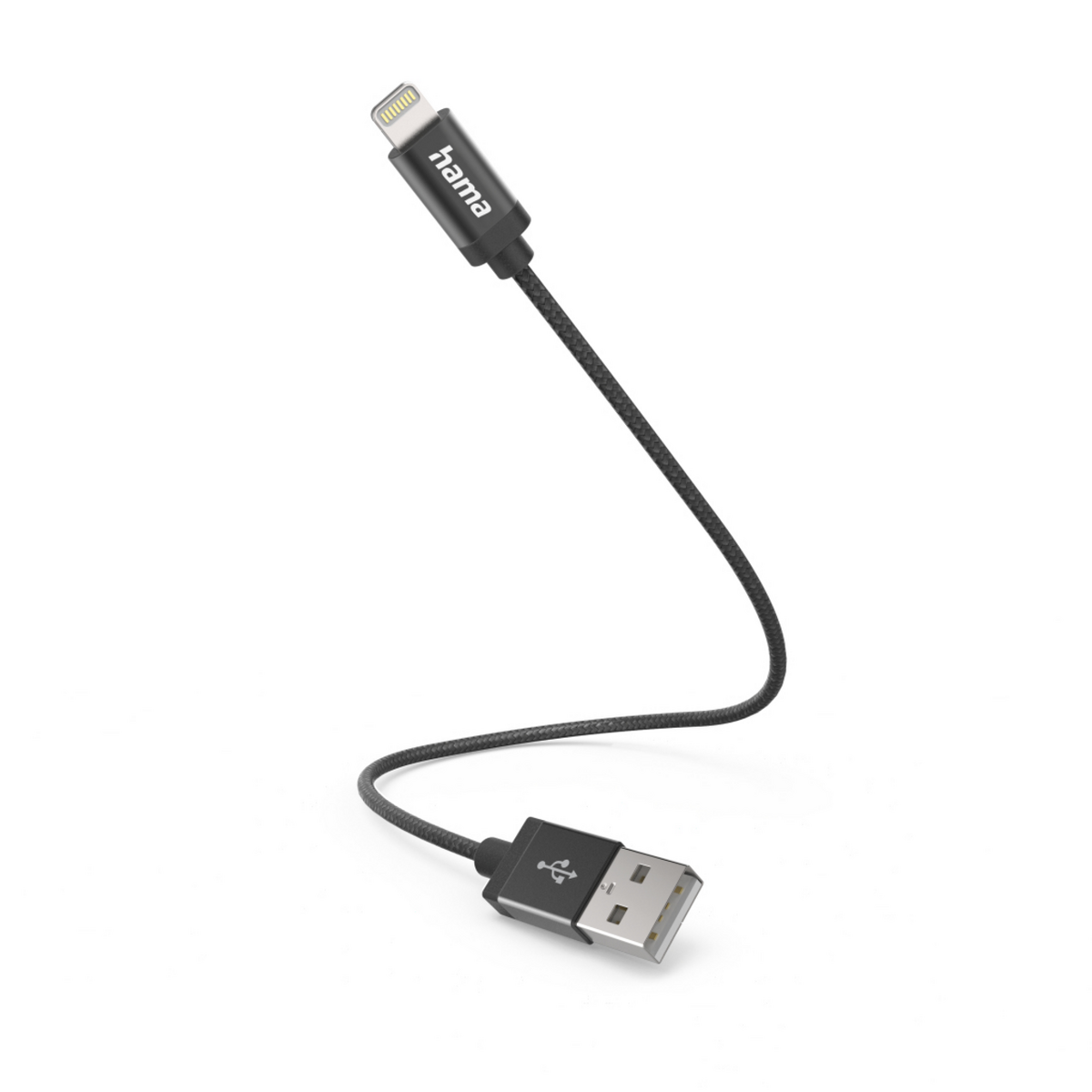 Hama Cable Lightning to USB-A / 00201578 Black