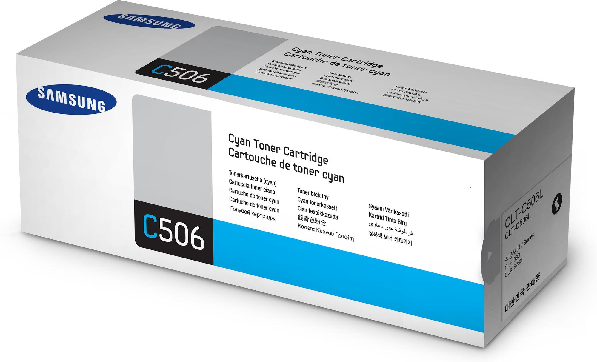 HP Toner CLT-C506L / SU038A Ciano XL