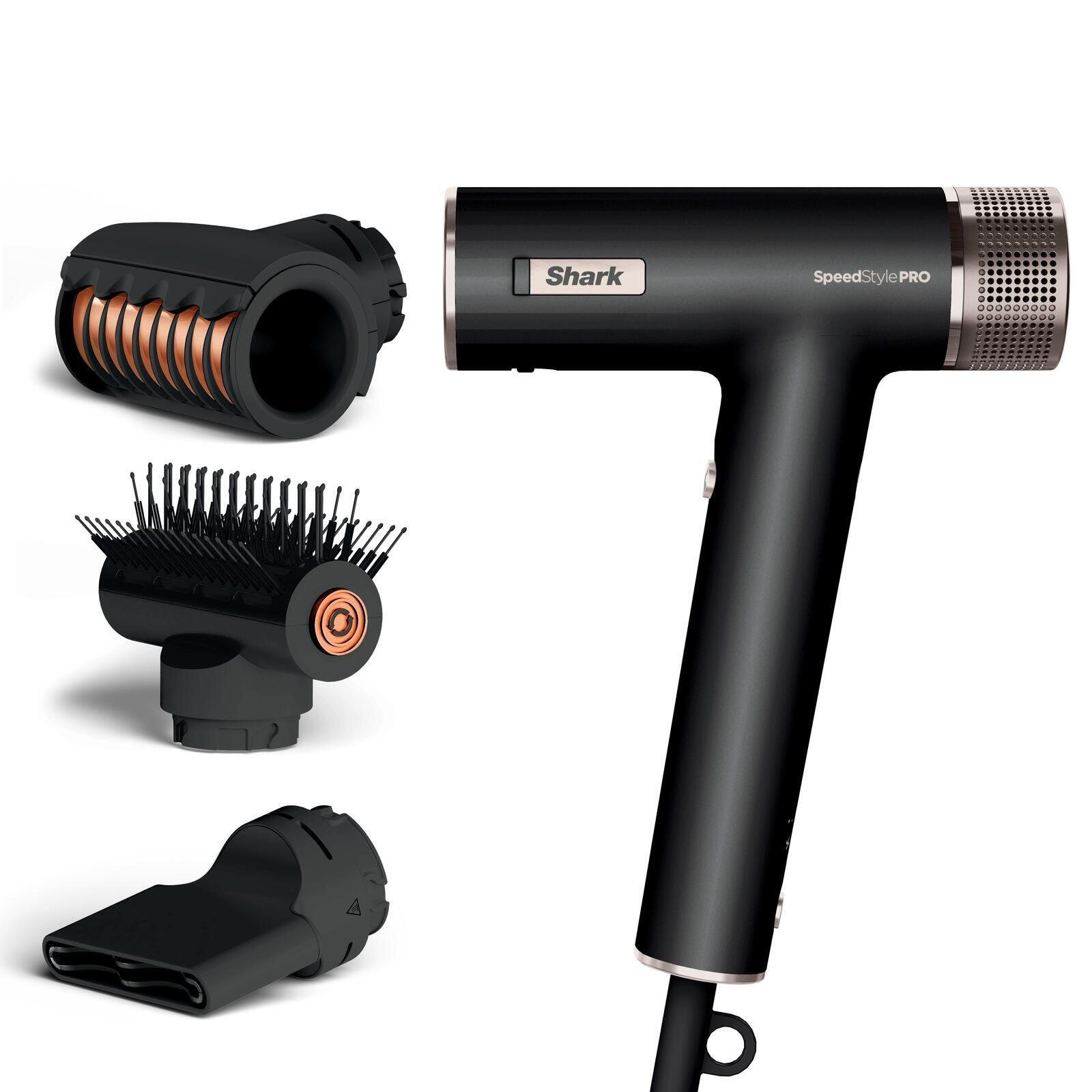 SharkNinja Asciugacapelli Shark SpeedStyle Pro 4-in-1 / HD731EU Nero