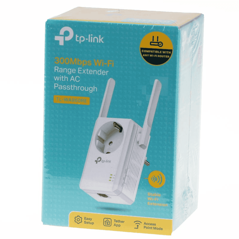 TP-LINK Répéteur wifi 300Mbp TL-WA860RE - Répéteur Wi-Fi - TP LINK