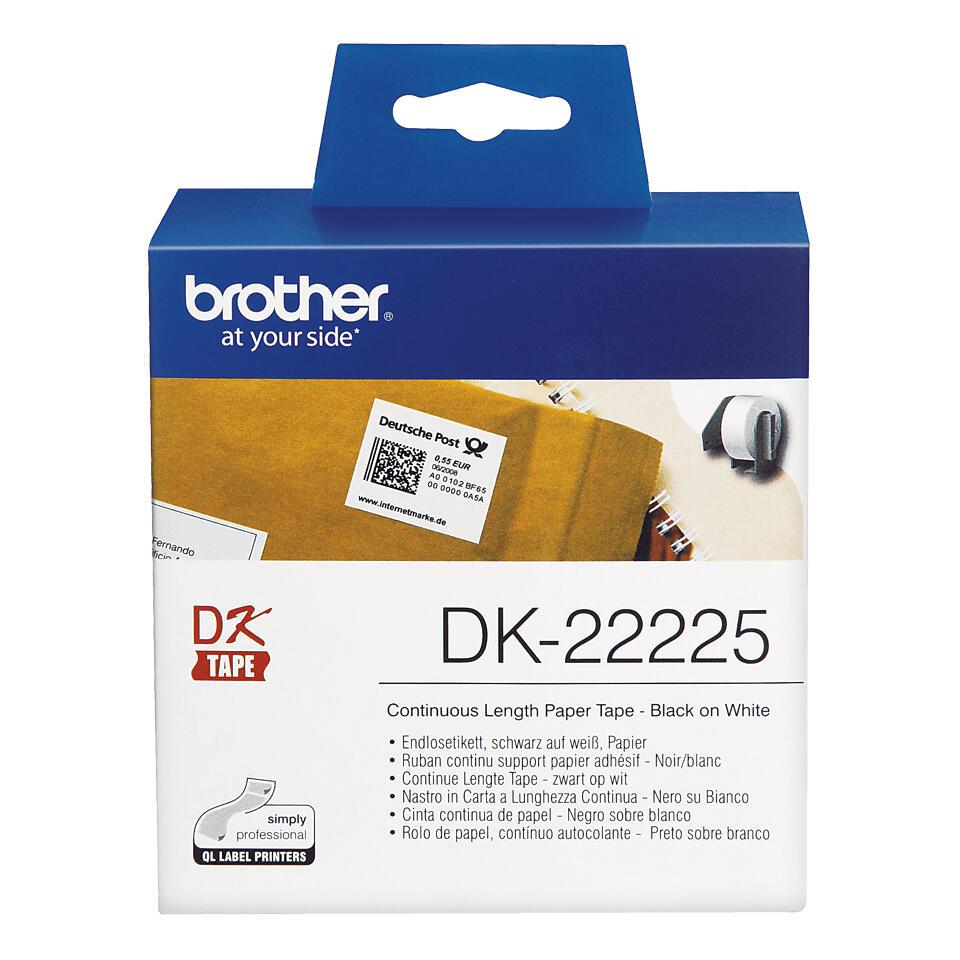 Brother Etiqueta DK-22225 / DK22225 Blanco