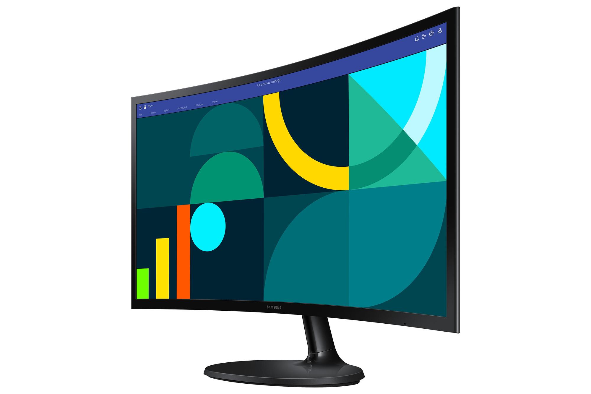 Samsung Monitor Essential LS24D364GAU / LS24D364GAUXEN Nero 61 cm (24")