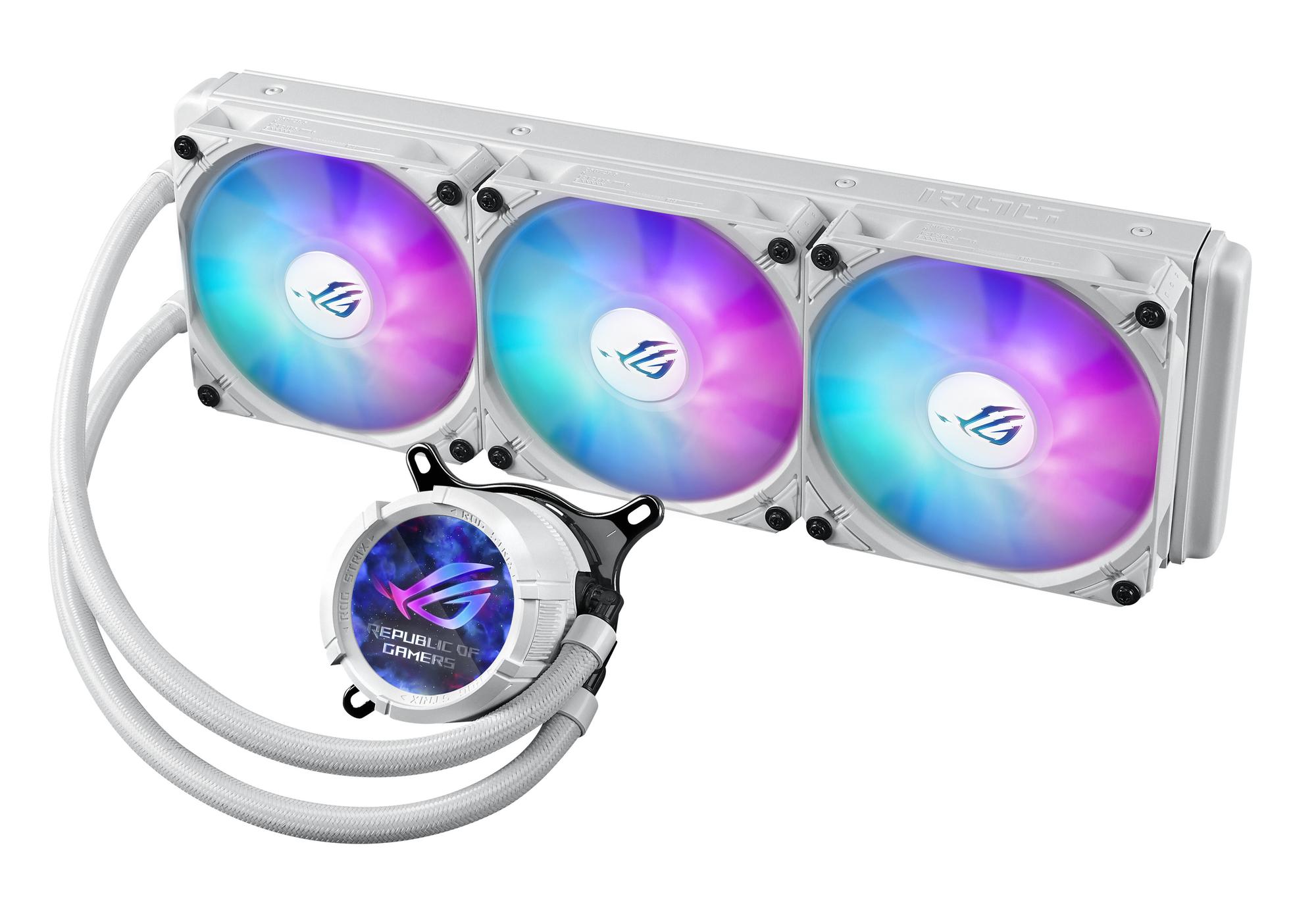 ASUS Water cooling ROG Strix LC III 360 ARGB LCD / 90RC00W2-M0UAY0 White XL